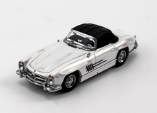 Load image into Gallery viewer, YS 1:64 Plating White 300SL W198 Convertible Sport Model Diecast Metal Car New Collection
