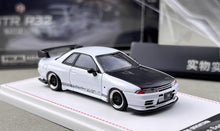 Load image into Gallery viewer, FH 1:64 White Skyline GTR R32 Top Secret Sports Model Diecast Metal Car New Collection