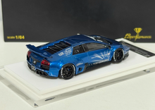 Load image into Gallery viewer, Onemodel 1:64 Plating Blue LP670-4 Murcielago LB Model Diecast Resin Car New Collection