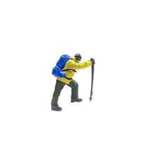 Load image into Gallery viewer, 1:64 Painted Figure Mini Model Miniature Resin Diorama Climber Slope Walking Man