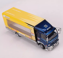 Load image into Gallery viewer, GCD 1:64 Plating Blue Spoon Fuso Fighter Truck Model Diecast Metal Car New Collection