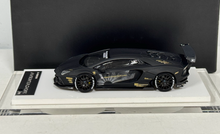 Load image into Gallery viewer, Onemodel 1:64 Matte Black LP700 Aventador LB Sport Model Diecast Resin Car New Collection