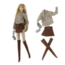 Load image into Gallery viewer, Barbie Doll Clothing 11.5" Girl Wear Fashion Outfits 1/6 Top Skirt Pants Jeans Bag