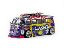Load image into Gallery viewer, Liberty 1:64 Art Graffiti VW T1 Kombi Van Camper Model Diecast Metal Car New Collection
