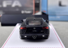 Load image into Gallery viewer, Model1 1:64 Matte Black LFA Coupe Sports Model Diecast Metal Car New Collection