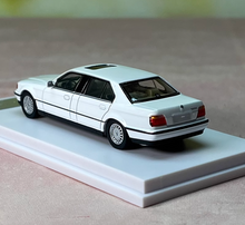 Load image into Gallery viewer, DCM 1:64 White 1996-98 E38 L7 728il Luxury Sedan Model Diecast Metal Car New