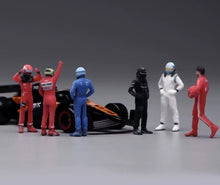 Load image into Gallery viewer, 1:64 Painted Figure Model Miniature Resin Diorama Toy Sand Racing Driver Racer