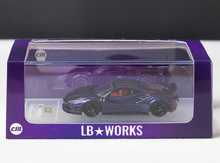Load image into Gallery viewer, CM 1:64 Purple LB 488 Widebody Super Racing Sports Model Diecast Metal Car New Collection