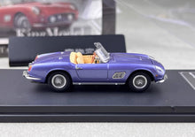 Load image into Gallery viewer, King 1:64 Blue 250GT California Spyder SWB Sport Model Diecast Metal Car New Collection