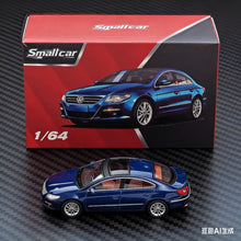 Load image into Gallery viewer, SC 1:64 Blue VW CC Sedan Sports Model Diecast Metal Car New Collection