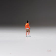 Load image into Gallery viewer, 1:64 Painted Unpainted Figure Model Miniature Resin Diorama Sand Toy Trendy Boy New