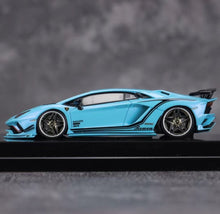 Load image into Gallery viewer, RW 1:64 Ice Blue LP740S Aventador S Sports Model Diecast Resin Car New Collection