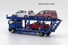 Load image into Gallery viewer, UM 1:64 Blue 500 HINO Ranger Double Transport truck Model Diecast Metal Car