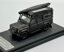 Load image into Gallery viewer, Master 1:64 Matte Black Defender 110 SUV ORV Sport Model Diecast Metal Car New Collection