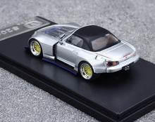 Load image into Gallery viewer, RM 1:64 Silver S2000 Convertible Widebody Sports Model Diecast Metal Car New Collection