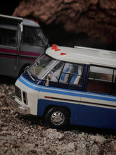 Load image into Gallery viewer, MK 1:64 Blue APA GMC Motor Home Road Trip RV Van Model Diecast Resin Car New Collection