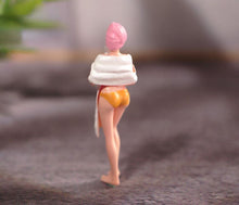 Load image into Gallery viewer, 1:64 Painted Figure Model Miniature Resin Diorama Bathing Beauty Lady Sexy Girl New