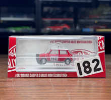Load image into Gallery viewer, GCD 1:64 Morris Mini Cooper S Rallye #182 Sports Model Diecast Metal Car New Collection