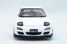 Load image into Gallery viewer, Polar Master 1:18 White RX7 FD Spirit R Engine Sport Model Diecast Metal Car