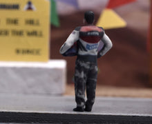 Load image into Gallery viewer, 1:64 Painted Figure Model Miniature Resin Sand Diorama Racer Driver Man Boy