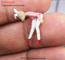 Load image into Gallery viewer, 1:64 Painted Figure Mini Model Miniature Resin Diorama Rabbit Bunny Sexy Girl