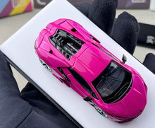 Load image into Gallery viewer, YS 1:64 Pink Revuelto Sports Model Diecast Metal Car New Collection