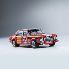 Load image into Gallery viewer, 1:64 Liberty Benz 300SEL Red W109 Racing Sports Model Toy Metal Car Display Box