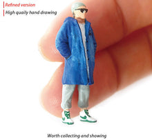 Load image into Gallery viewer, 1:64 Painted Figure Mini Model Miniature Resin Diorama Toy Anime Harajuku People