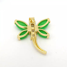 Load image into Gallery viewer, Nature Jade Draganfly Pendant Necklace Gift For Woman Jewelry charm Blessing E
