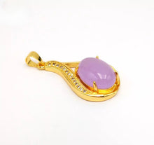 Load image into Gallery viewer, Nature Jade Water Drop Pendant Necklace Gift Jewelry charm Blessing Lucky New a