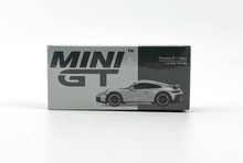Load image into Gallery viewer, MINIGT 1:64 Ice Gray Porsche 911 Dakar Sports Model Diecast Metal Car New Collection