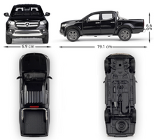 Load image into Gallery viewer, WELLY 1:27 X Class Pickup Truck Model Diecast Metal Car Display