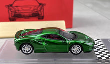 Load image into Gallery viewer, XF 1:64 Green F8 Tributo Racing Sports Diecast Model Metal CarNew