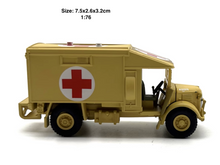 Load image into Gallery viewer, 1:76 Military Army K2 Ambulance Truck Classic Vintage Model Diecast Metal Car