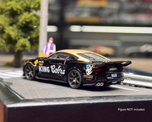 Load image into Gallery viewer, Minigt 1:64 Black Shelby GT500 Dragon Snake Sports Model Diecast Metal Car New Collection