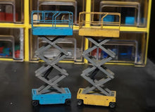 Load image into Gallery viewer, 1:64 Painted Figure Model Miniature Resin Sand Toy Aerial Work Platform Repair