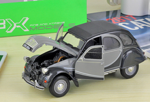 Load image into Gallery viewer, WELLY 1:24 2CV 6 Charleston Vintage Classic Model Diecast Metal Car Display