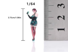 Load image into Gallery viewer, 1:64 Painted Figure Model Miniature Resin Diorama Toy Beauty Lady Cool Man Sand
