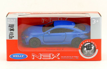 Load image into Gallery viewer, WELLY 1:36 Blue RC F Coupe Racing Sports Model Diecast Toy Metal Car BN