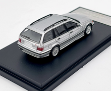 Load image into Gallery viewer, Mortal 1:64 Silver Alpina B8 E36 Wagon Sports Model Diecast Metal Car New Collection
