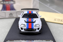 Load image into Gallery viewer, TM 1:64 JDM White Supra A80Z #23 Racing Sports Model Diecast Metal Car New