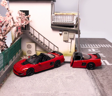 Load image into Gallery viewer, MLGB 1:64 JDM Red NA1 NSX TRA Camper Trailer Sport Model Diecast Metal Car New