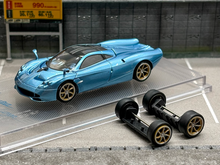 Load image into Gallery viewer, CM 1:64 Ice Blue Huayra Codalunga Racing Sports Model Diecast Metal Car New Collection
