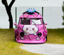 Load image into Gallery viewer, LMLF 1:64 Pink VW T1 RWB Van Bus Camper Kombi Model Diecast Metal Car New Collection