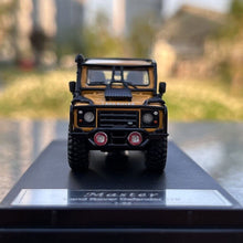 Load image into Gallery viewer, Master 1:64 Defender 110 Pickup Truck Camel SUV Model Diecast Metal Car