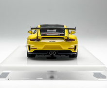 Load image into Gallery viewer, 1:64 CL Yellow GT3 RS 991.2 Racing Sports Model Diecast Resin Car New Collection
