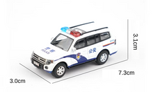 Load image into Gallery viewer, XCARTOYS 1:64 Police JDM Pajero Gen.4 SUV Off Road Model Diecast Metal Car