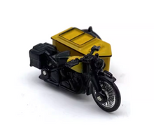 Load image into Gallery viewer, 1:76 Yellow AA Tricycle Motorcycle Motor Bike Model Diecast Metal Car New Collection