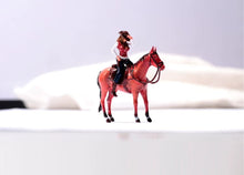 Load image into Gallery viewer, 1:24 Painted Figure Model Miniature Resin Diorama Sand Girl Riding Horse Set