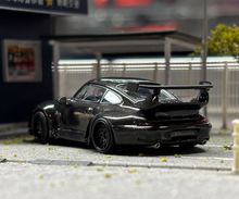 Load image into Gallery viewer, 1:64 Black Carbon RWB 993 Racing Sports Classic Model Diecast Metal Car New Collection